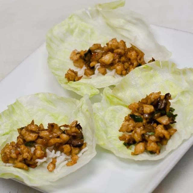 Chicken Lettuce Cup.