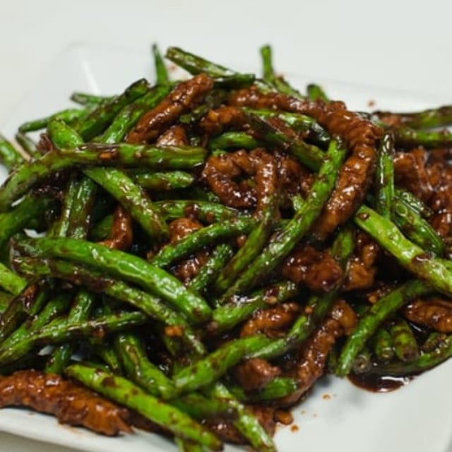 Beef with String Beans.
