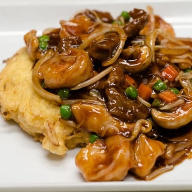 House Special Egg Foo Young.