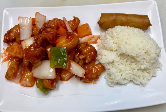 L-Sweet & Sour Chicken.