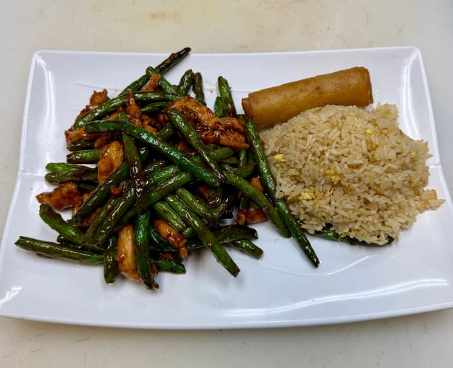 L-Chicken String Bean.