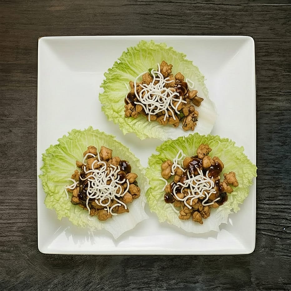 Chicken Lettuce Cup.