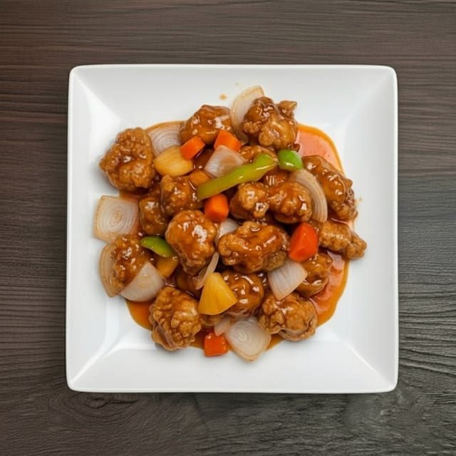 Sweet Sour Pork.