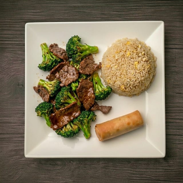 L-Beef Broccoli.