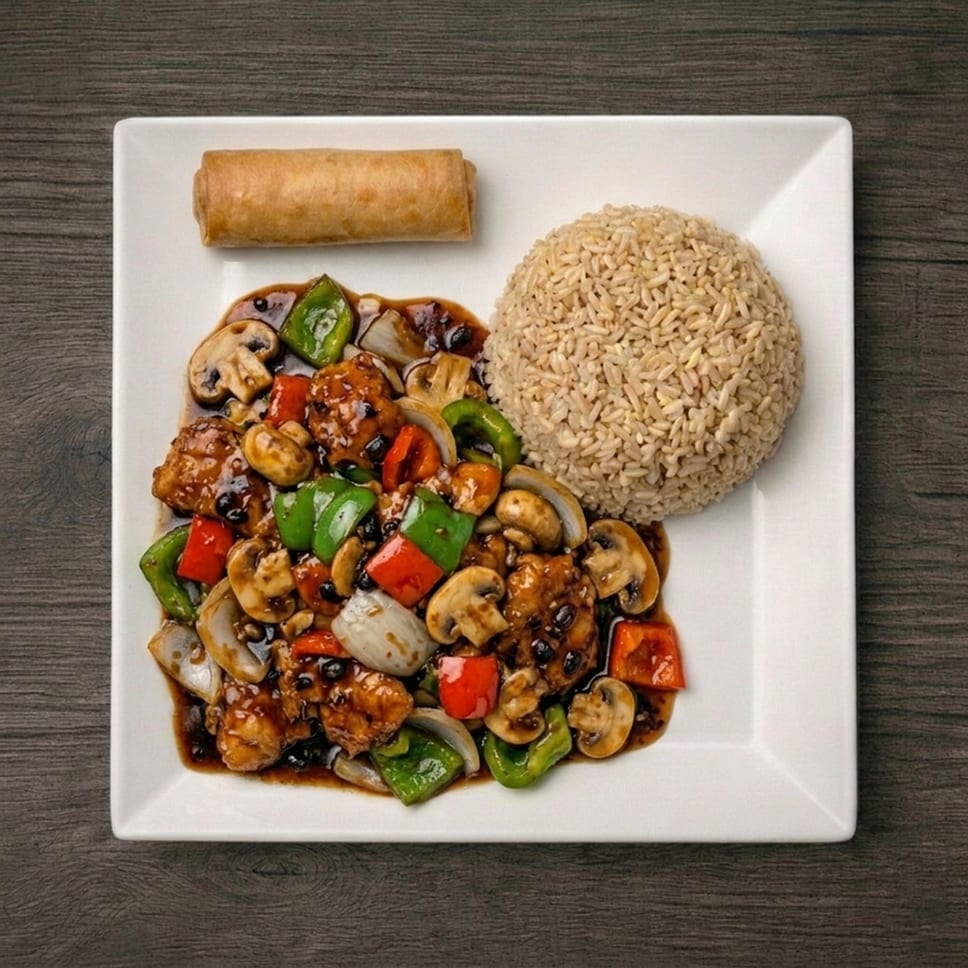 L-Fish Black Bean Sauce.