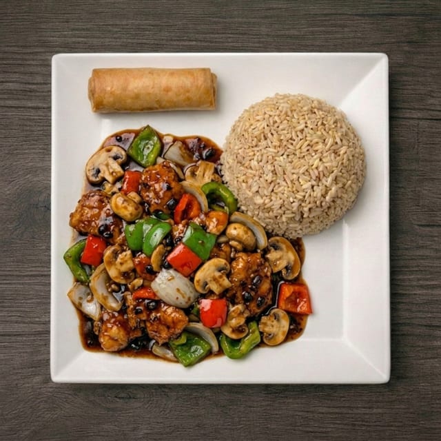 L-Fish Black Bean Sauce.