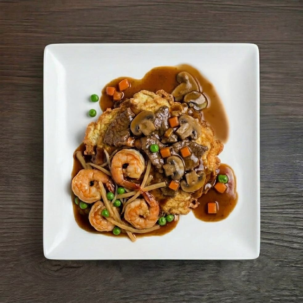 House Special Egg Foo Young.
