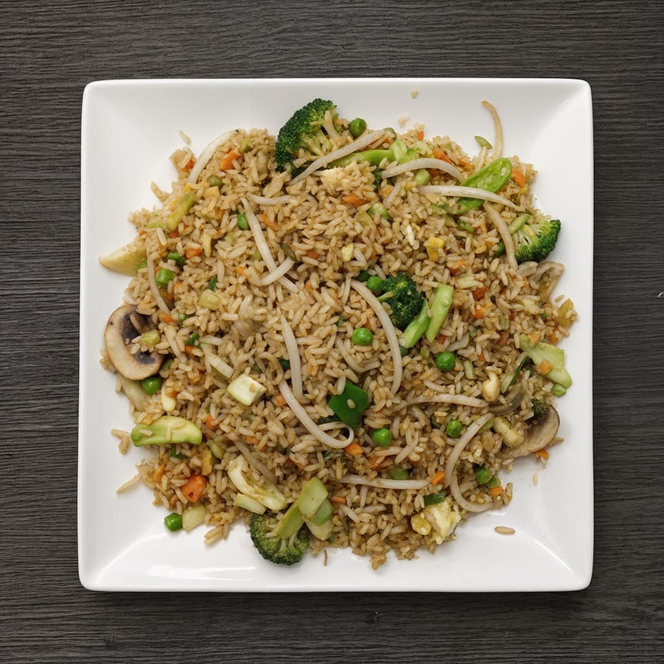 Vegetables Fried Rice.
