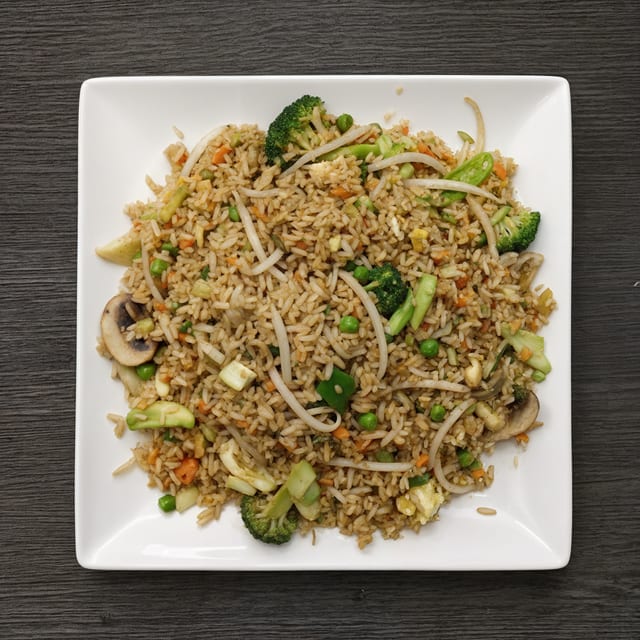 Vegetables Fried Rice.