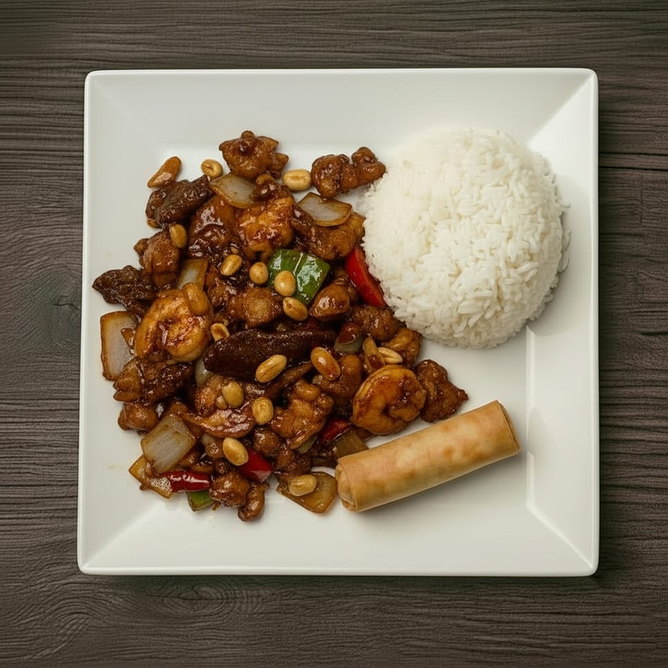 L-Combination Kung Pao.