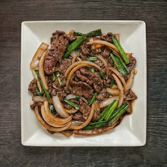 Mongolian Beef.