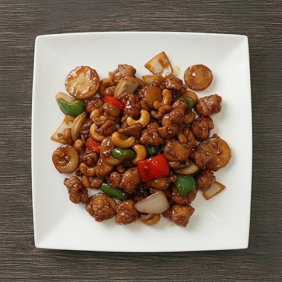 Cashew Chicken.