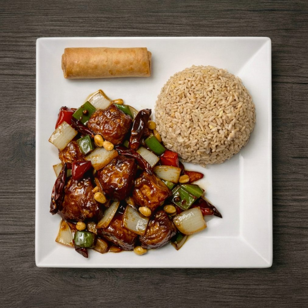 L-Kung Pao Fish.