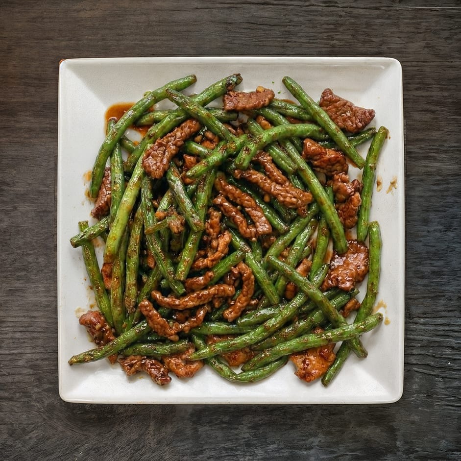 Beef with String Beans.
