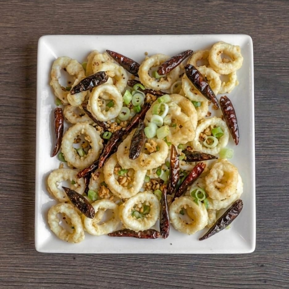 Calamari with Pepper and Salt.